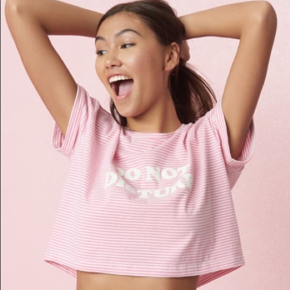 Garage Cropped Sleep Top